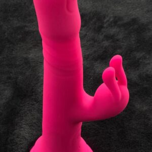 OOM! vibrador magenta conejo rotación 360 base succión El Bandido Import