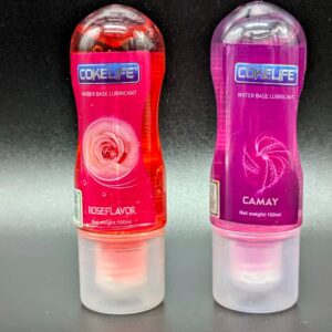 Lubricante intimo base acuosa rosa magenta aroma rosas floral El Bandido Import 100ml